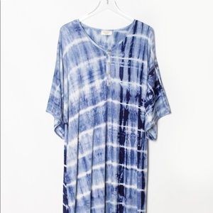 Dwell & Slumber Cozy Shibori Classic Caftan